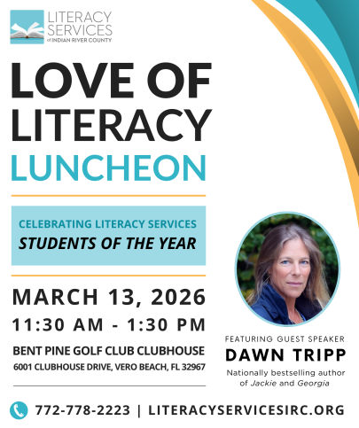 2026 Flyer Love of Literacy Luncheon Flyer - Website