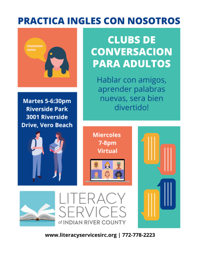 Conversation Club Flyer